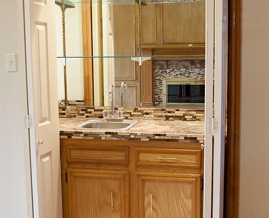 Wet Bar in Living Room