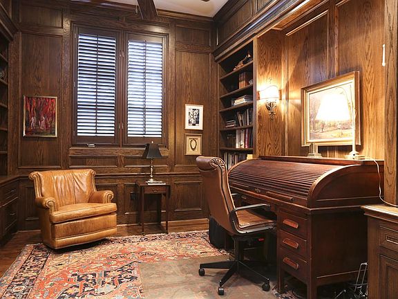 PANELED LIBRARY