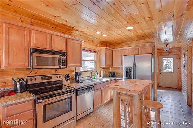 The kitchen is fully equipped