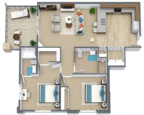 Floor plan Bently