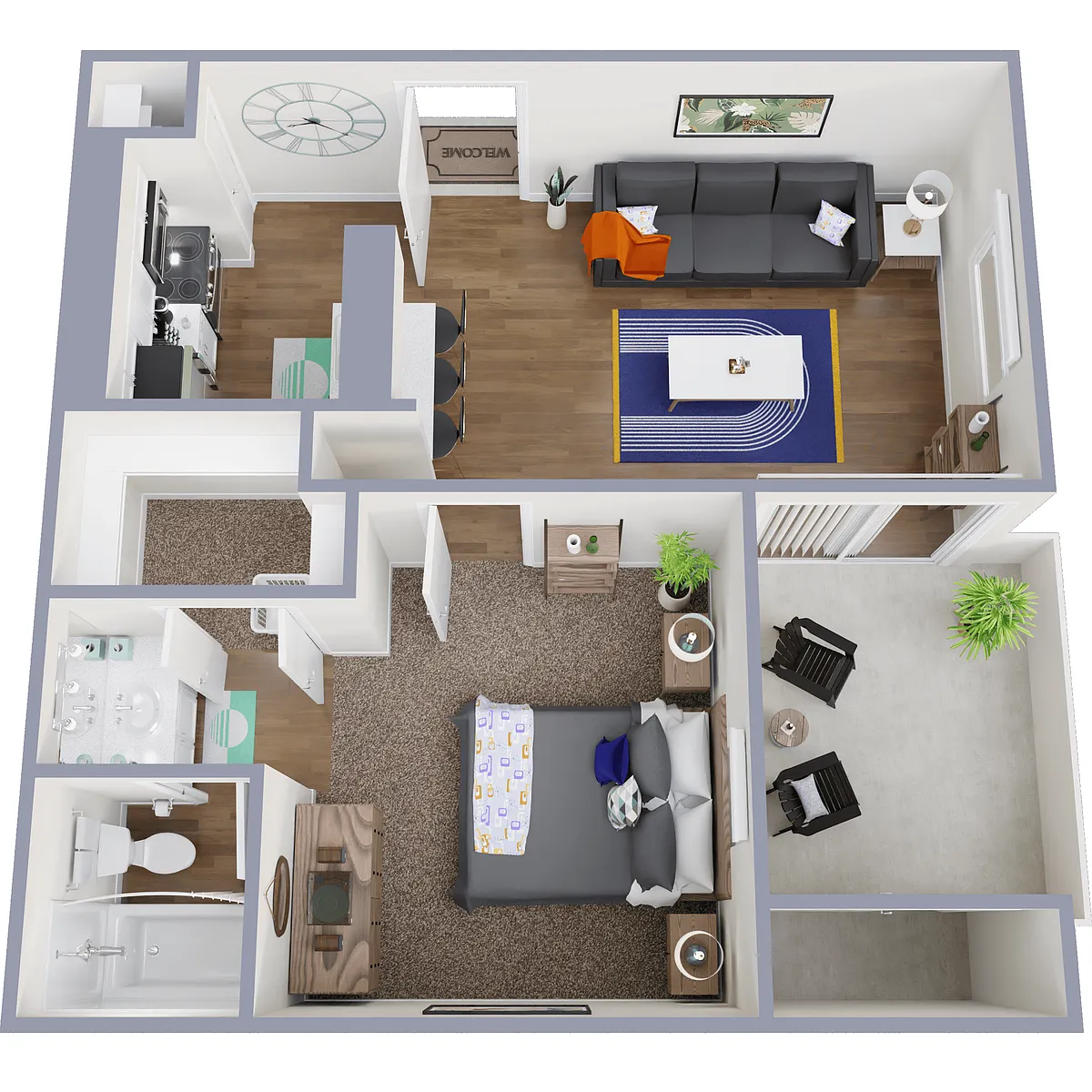 Floor plan The Julep-The Azalea