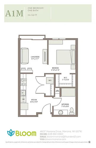 Floor plan A1M