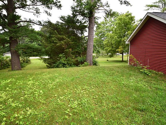 View from the back yard looking toward the 2nd lot and West River Road.