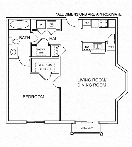 Floor plan 1A3 Floor Plan