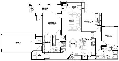 Floor plan C1