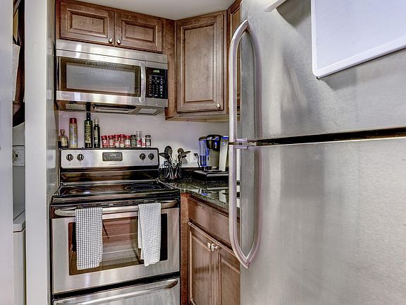 Kitchen sports stainless steel appliances!