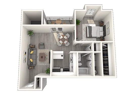 Floor plan A2 Deluxe