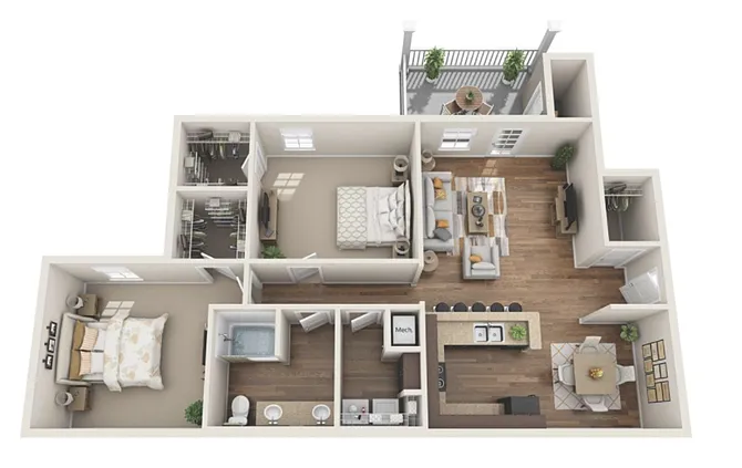 Floor plan B1