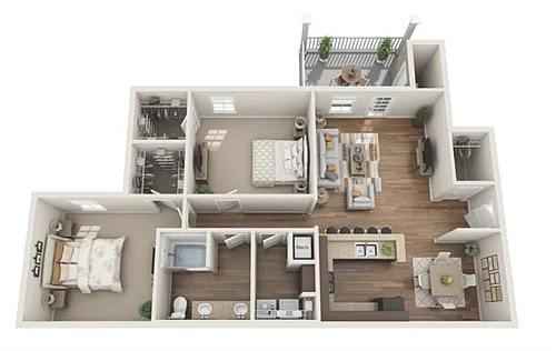Floor plan B1