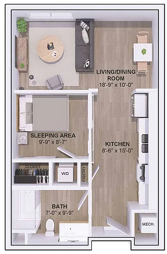 Floor plan 6A-0A1