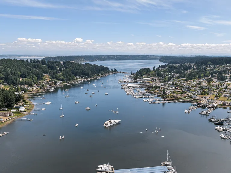 Beautiful Gig Harbor waterfront views.