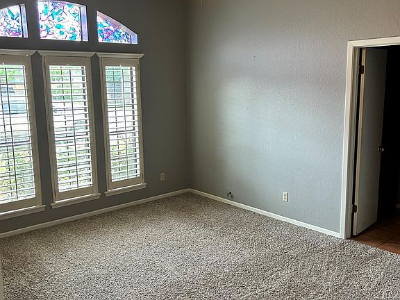 Master Bedroom with Plantation Shutters
