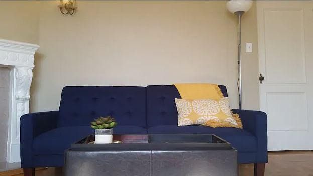 Large Living Room easily fits 2 couches