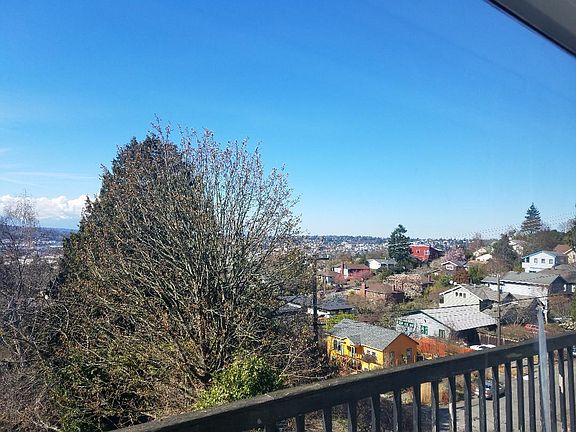 Views of Ballard, the Ship Canal, Puget Sound and Olympic Mountains.