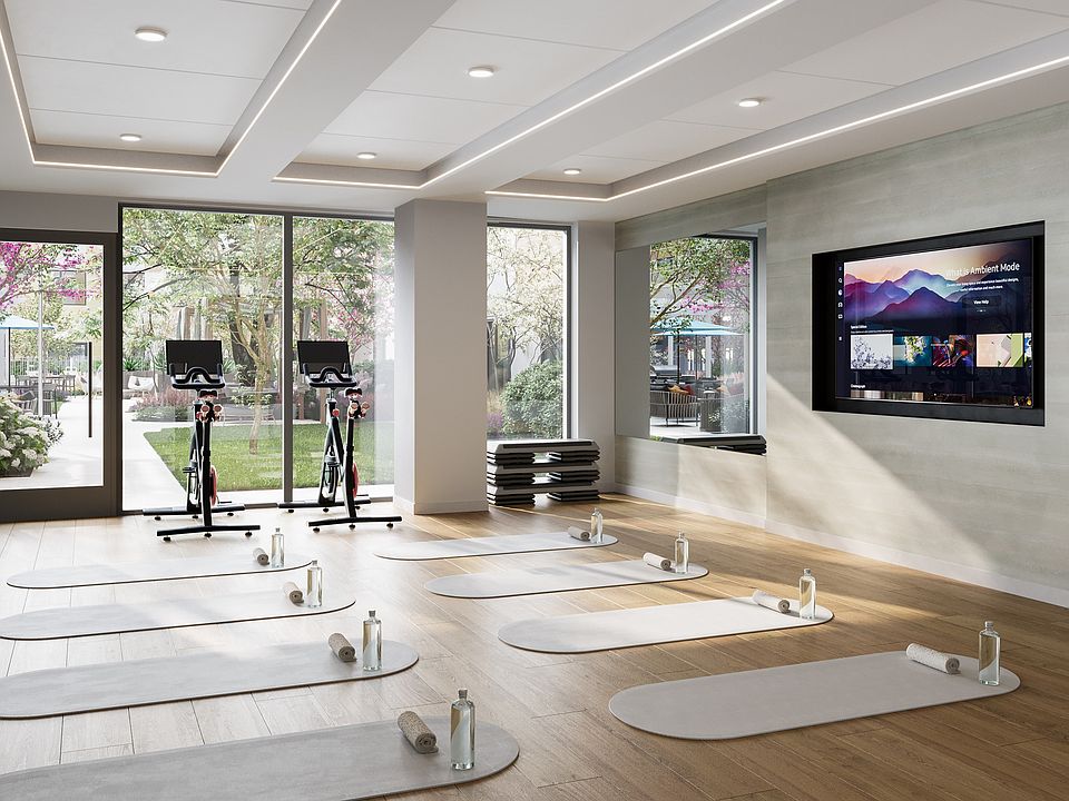 Private modern yoga studio