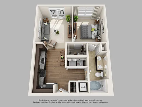 Floor plan A1