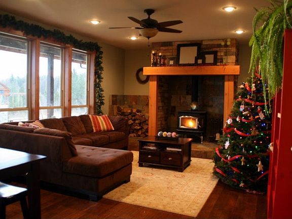 Warm, open great room