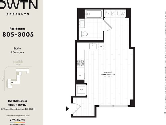 2nd image of 67 Prince St #2505