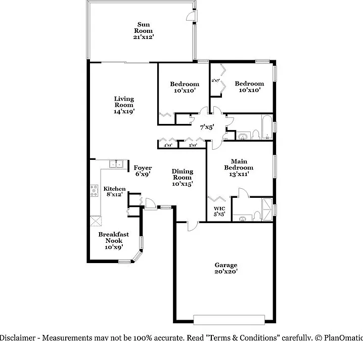 3 bed, 2.0 bath, 1357 sqft, $3,200 — Photo 2