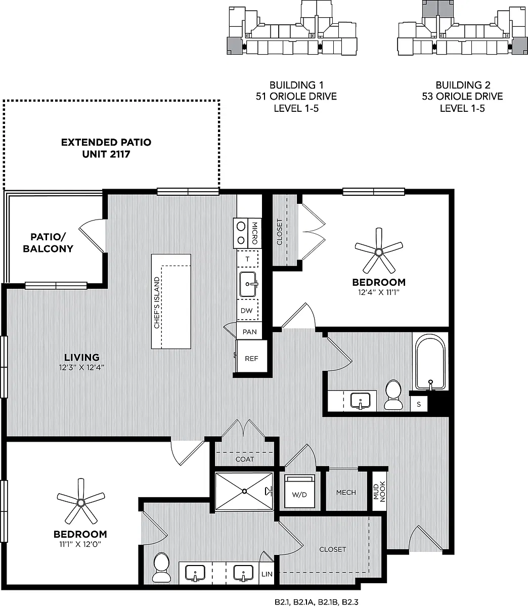 Floor plan Loom