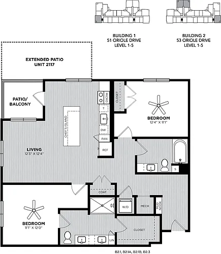 Floor plan Loom