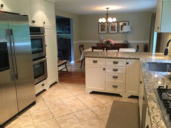 Custom cabinets and Granite