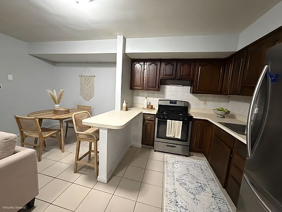 dedicated dining area plus eat in kitchen
