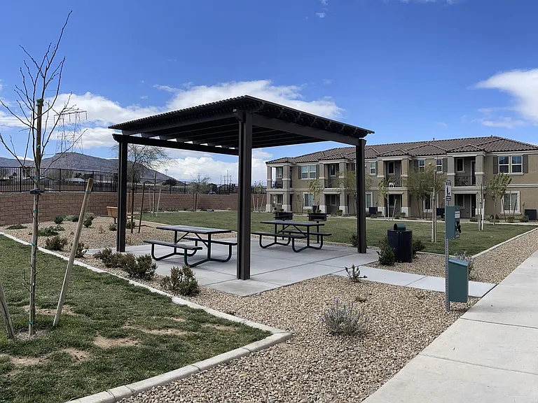 First community area with grilling space