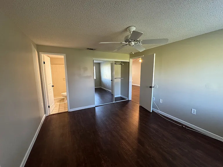 Bedroom #2 with closet and bathroom