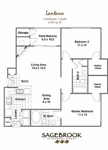 Dimensional Floor plan