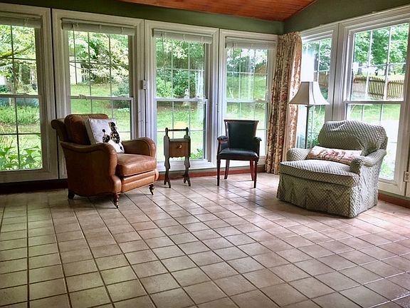 Large sunroom.