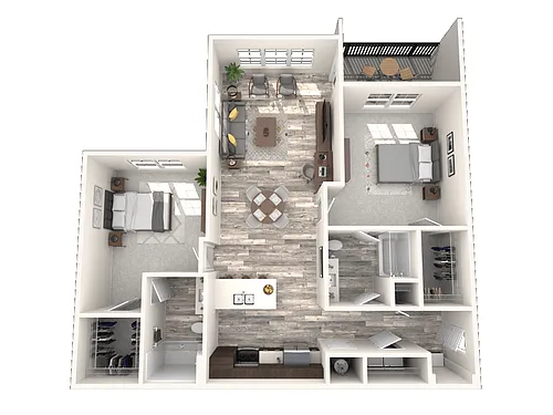 Floor plan B1