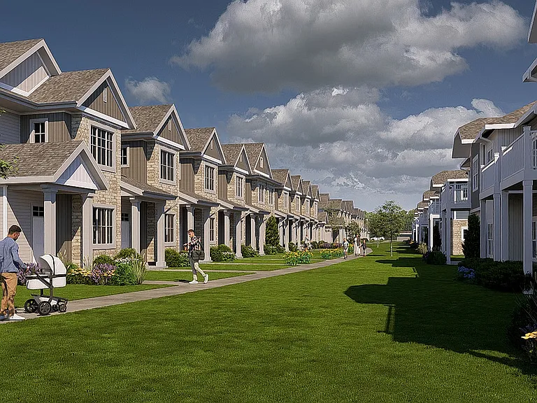 Townhomes Rendering