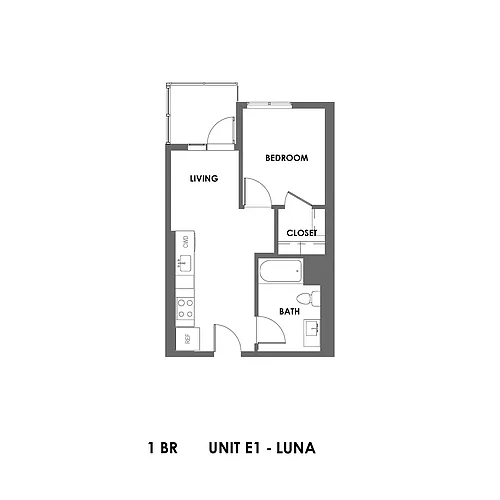 Floor plan E1