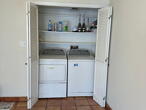 Washer Dryer Closet off Dining / Bonus Living Area