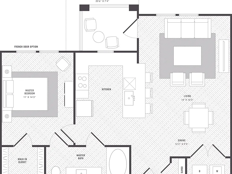 Pulse 1 Bedroom 1 Bath Pulse 1 Bedroom 1 Bath