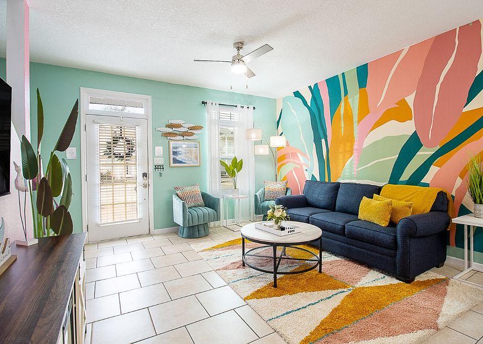 Natural light floods the space, creating an ethereal ambiance that complements the tropical coastal theme evoking a sense of peace and harmony.