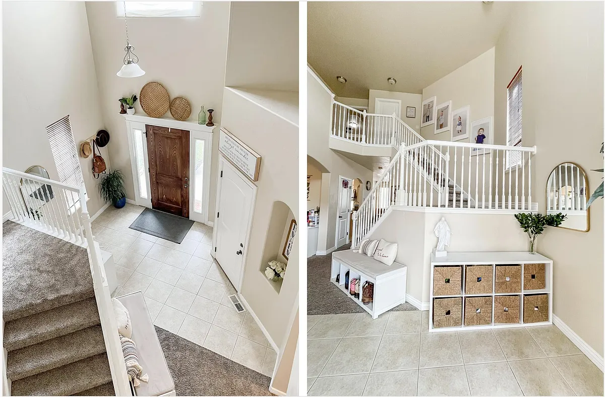 Vaulted ceiling entry-way - 5370 N Chestnut St