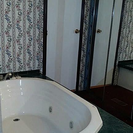 Garden tub in master