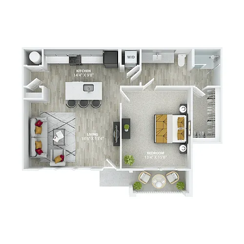 Floor plan Chaplin A8T