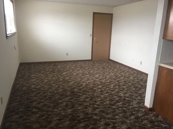 living room and front door