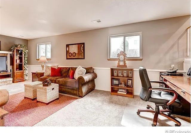 Family Room West wall