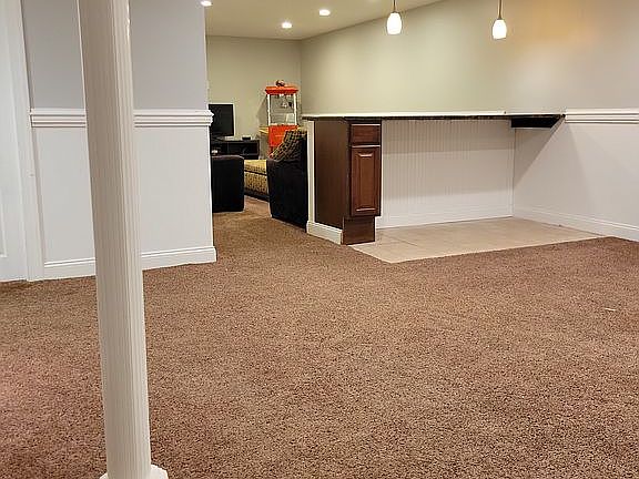 Finished basement