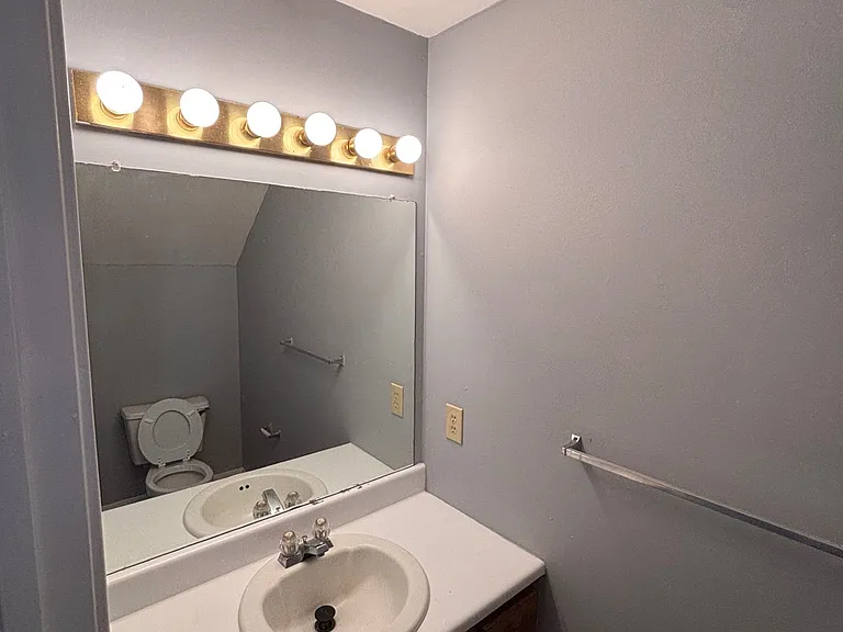 Downstairs half bath