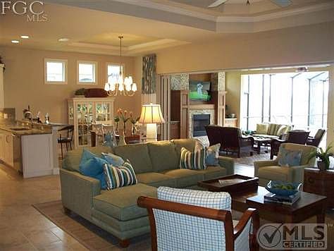 Great Room opens to Outdoor Living