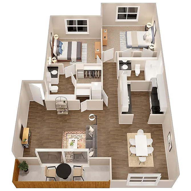 Floor plan B2