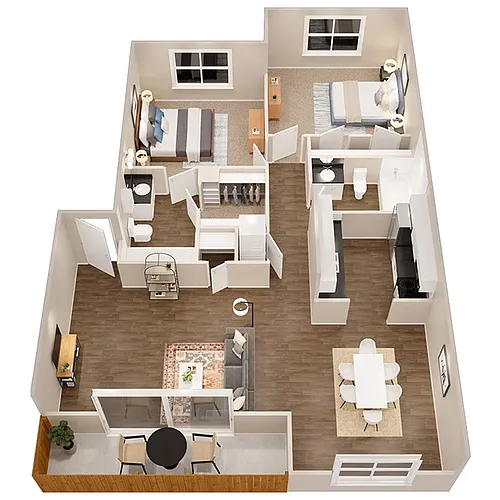 Floor plan B2