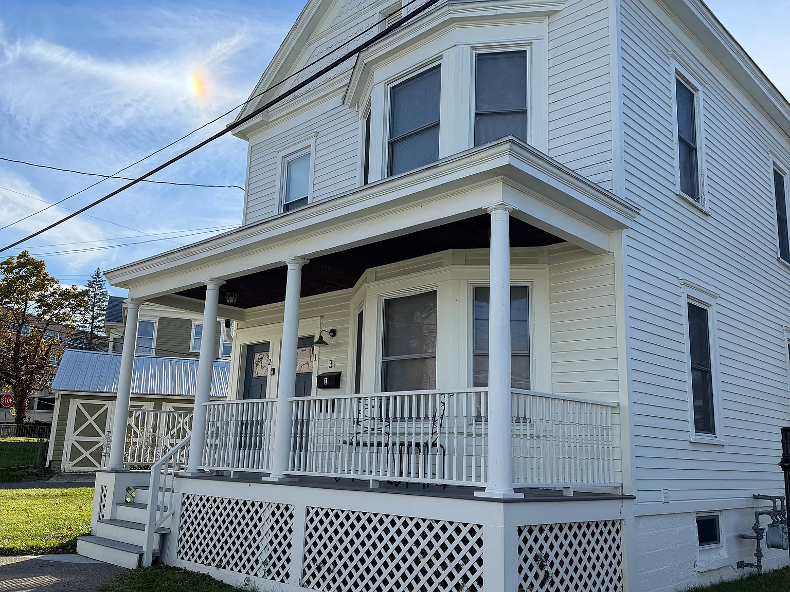 Front of home viewed from street