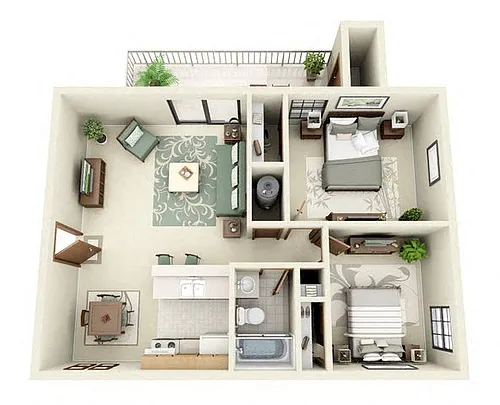 Floor plan Elm