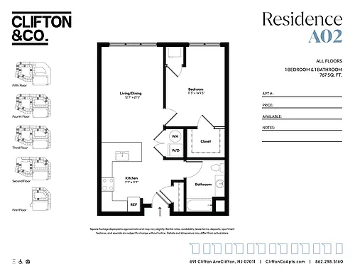 Floor plan A02